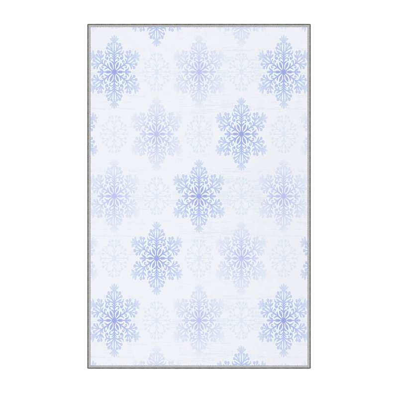 Antibacterial Hall Carpet, 3D Digital Printed, 3.3 x 4.9 ft | 100% Polyester, 0.3 in Pile Height, Non-Slip Underside, Machine Washable, Durable & Easy Care | Perfect for Living Room, Entryway & Home Décor