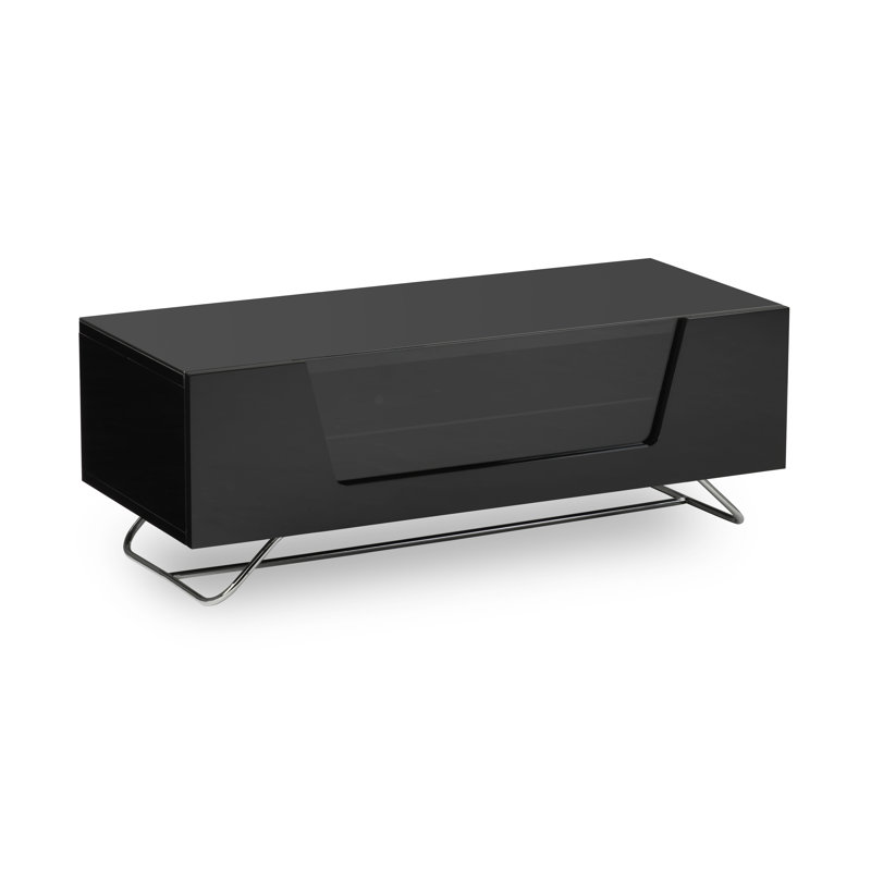Affleck Unfinished TV Stand for TVs up to 50", Black