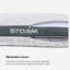 Oreiller Bedgear Storm Performance Cooling - Oreiller pour toutes les positions de sommeil-98727676-124168495-124572792