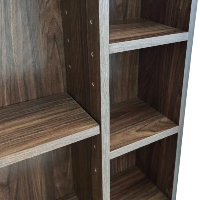 Armoire à pharmacie en bois Evalyse avec miroir et tablettes ouvertes pour la salle de bain ou le vestibule