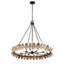 Lustre fantaisie à intensité variable 8 lumières Monarch