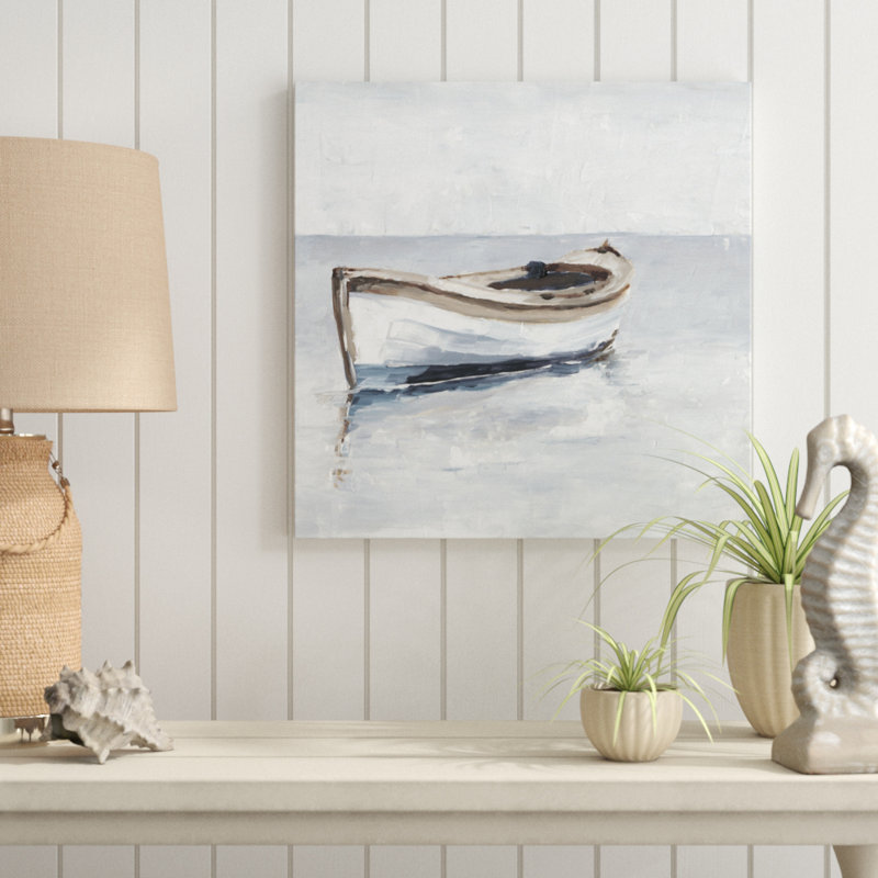 Reflected Horizon II by Ethan Harper - Wrapped Canvas Painting, 76cm H x 76cm W