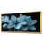 Toile avec cadre flottant or