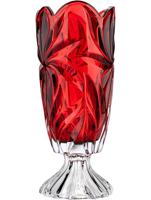 Belter Crystal Table Vase