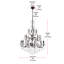 Dagmar 24 - Light Chandelier-23078089-23078092