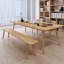 Bureau rectangulaire en bois massif Burlywood-1998285987