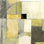 «Blues Before Sunrise Yellow and Gray» par Mike Schick - reproduction d'art sur toile tendue