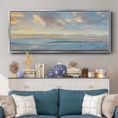 Toile encadrée «Perfect View Malibu»