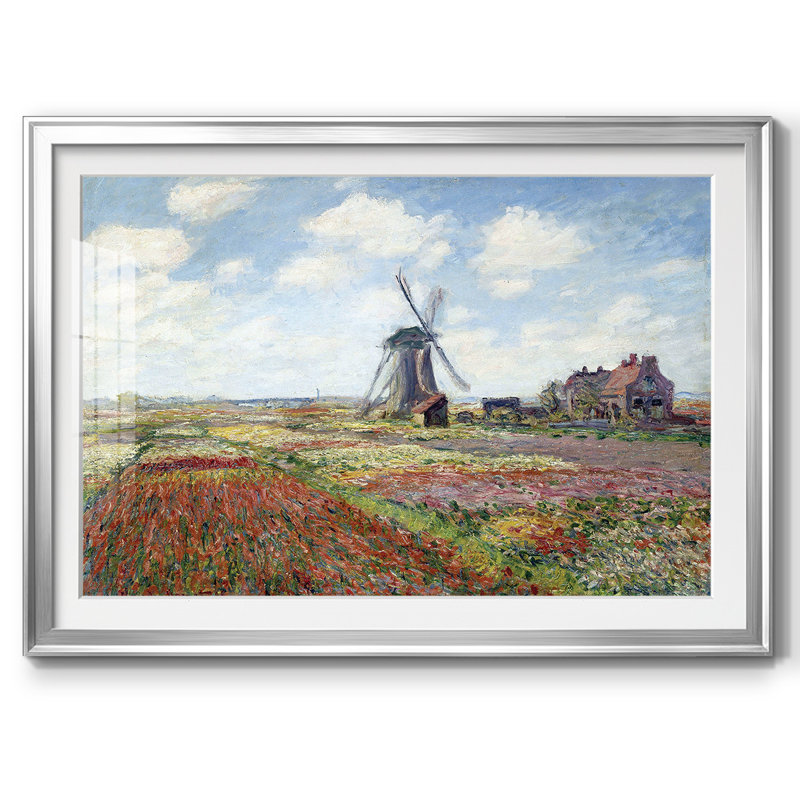 Tulipes des Pays-Bas par Monet, Argent, H 15 po x l 21 po x P 1,5 po