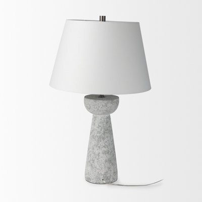 Lampe de table en béton Thompsonville