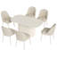Ensemble de table de salle à manger 62,99 "Modern-2036055172-2036055177