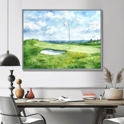 Golf Course Champions Horizon I - Golf Wall Decor
