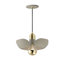 Satin Brass/Silver Gold