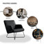 Averie Genuine Leather Designer Armchair-549114084