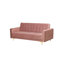 Dublin 3 Seater Velvet Sofa-88945929-88945930