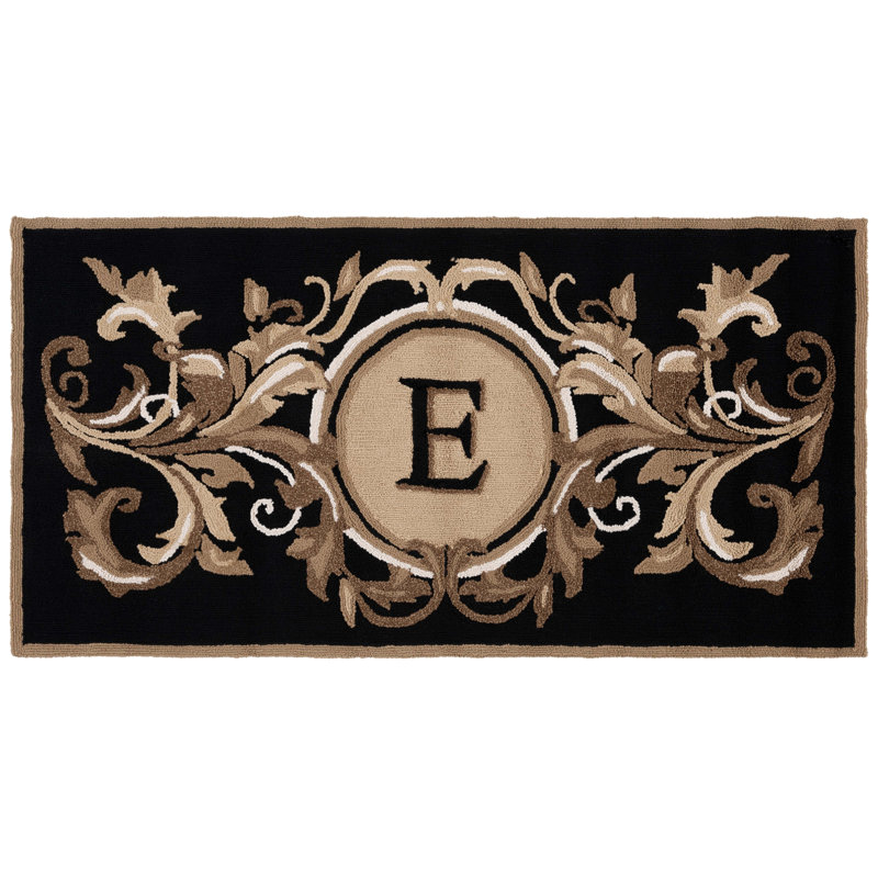 Paillasson Beldegg, Noir / brun, E, L 36 po x L 72 po