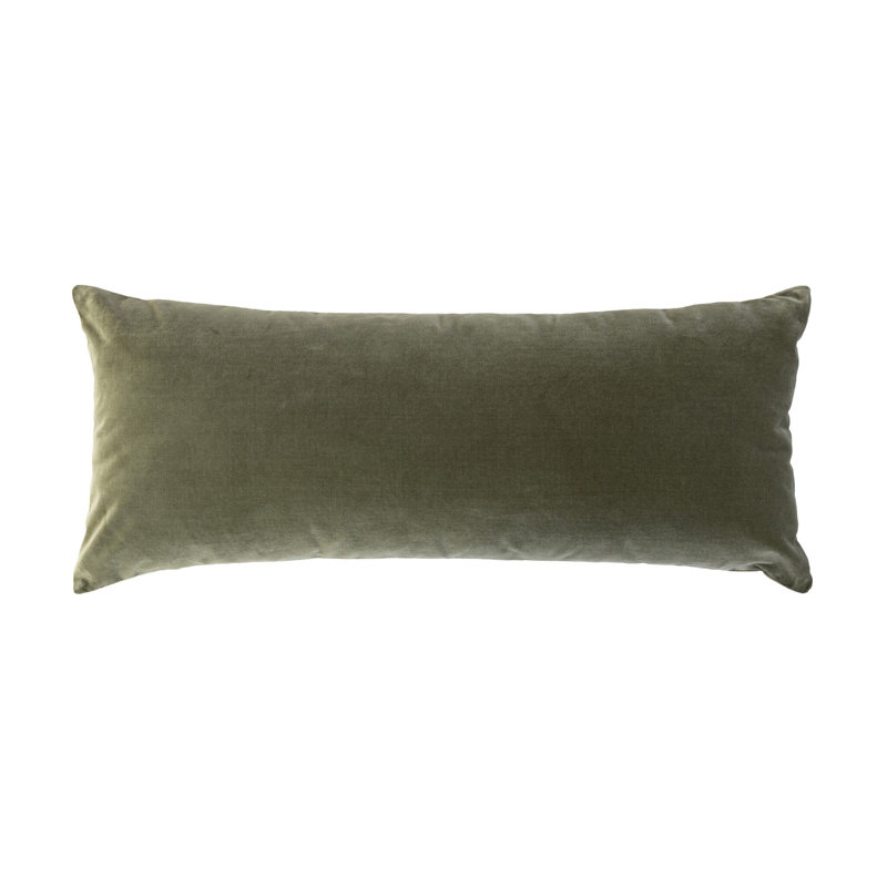 Moira Pillow Cover & Insert, Bolster 12"H x 28"W, Surrey Sage
