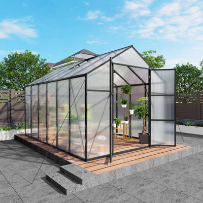 Walk-In Greenhouses With Aluminum Alloy Frame For Outdoor, Backyard