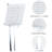 Handheld Shower - 6 Spray Settings, Powerful Showering, Clean Square Design Experience, Easy