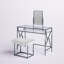 Ensemble de coiffeuse avec tabouret Kayli -982377182