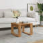 Table d'appoint carrée en bois d'ingénierie minimaliste-550875595