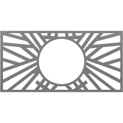 Médaillon de plafond en PVC de qualité architecturale Hoover