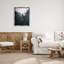Bb-107-Floater Rustic Mountain Landscape, reproduction d'art sur toile-96049434-96049438