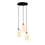 Luminaire suspendu en grappe à 3 lumières Monika