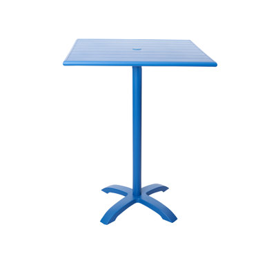 Beachcomber-Bali 32x32 Bar Height Table - Powder Coated -  BFM Seating, PHB3232BY-2626BYT