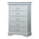 Louis Philippe Transitional 5-Drawer Rectangular Chest