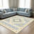 Light Blue Tribal area rugs for Living Room, Soft and Comfortable, Suitable for all seasons, easy to maintain, machine washable Indoor floor mat, Under Table Farmhouse suitable for Bedroom, Dining Room, Study,  Balcony, Home Decor Patio-1544233