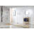 Denelle 23.62'' Single Bathroom Vanity with Ceramic Top
