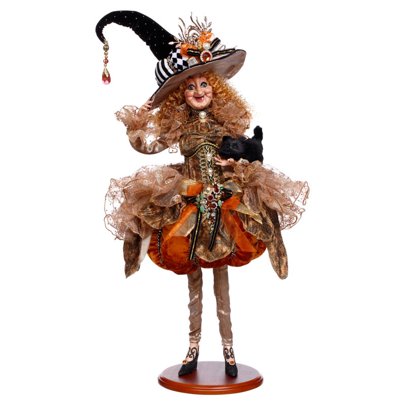 Pumpkin Pie Witch, Large - 25 Inches