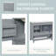 Meuble-lavabo simple sur pied 36 po avec comptoir en céramique et tiroirs-1859110838-1859110824