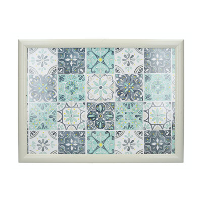 Green Tile Tray