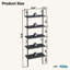 Bomer 180cm H x 60cm W Metal Ladder Bookcase
