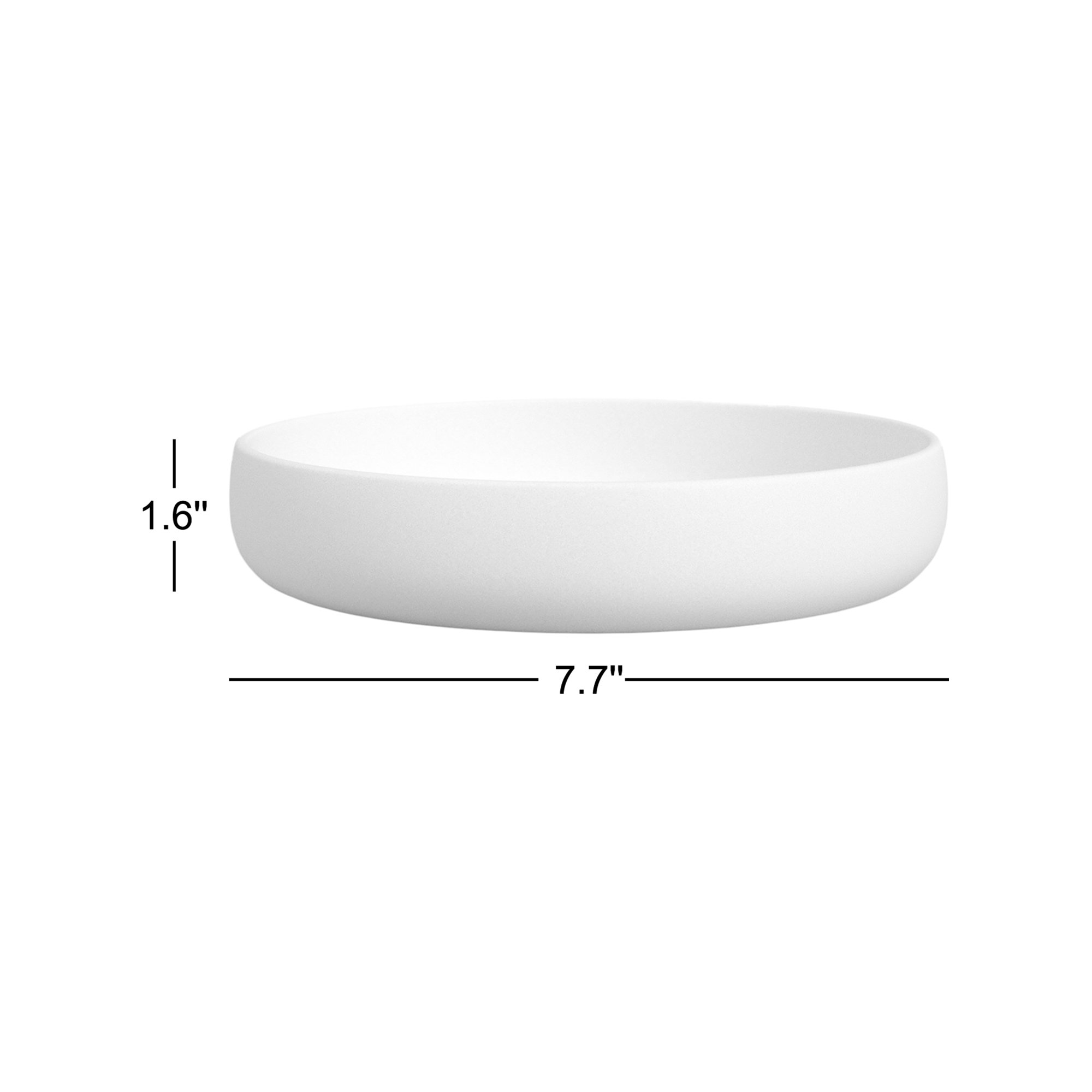Borgen 33 oz. Salad Bowl, Onyx