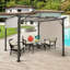 Auvent de remplacement beige pour pergola