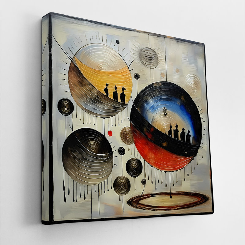 Anybody Out There, 30" H x 30" W