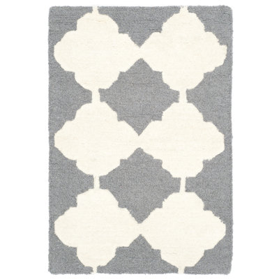 Cannen Hand Tufted Wool Geometric Rug