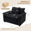 Fauteuil d'appoint surdimensionné en chenille-1207593409