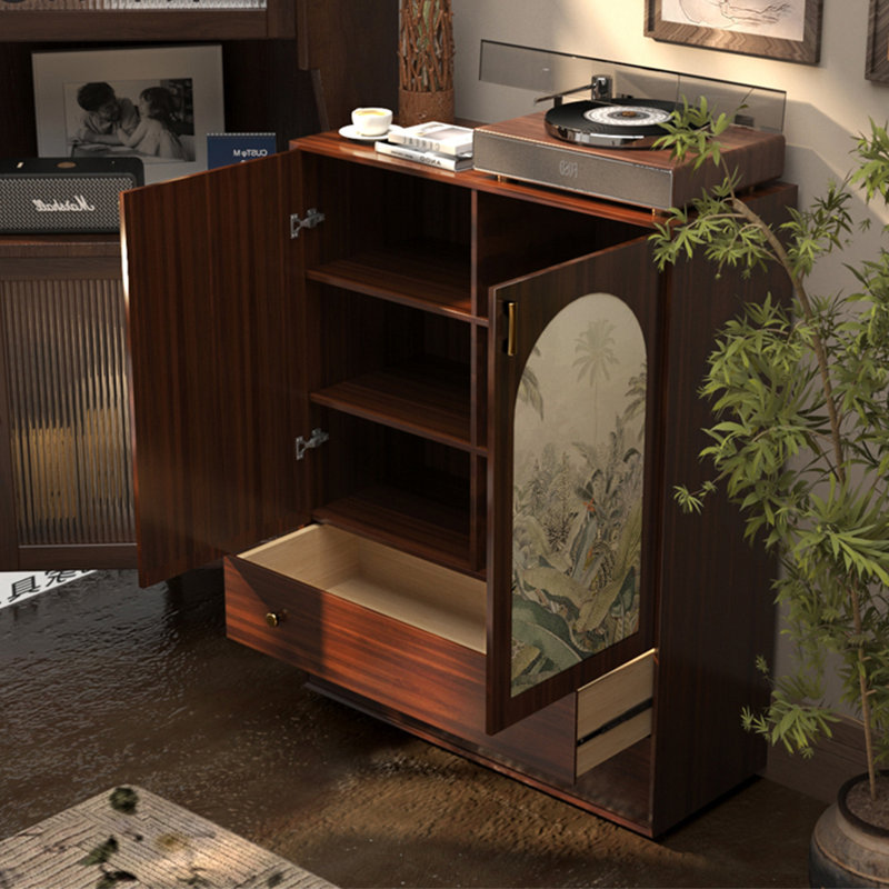 Armoire décorative multifonctionnelle à motifs décoratifs