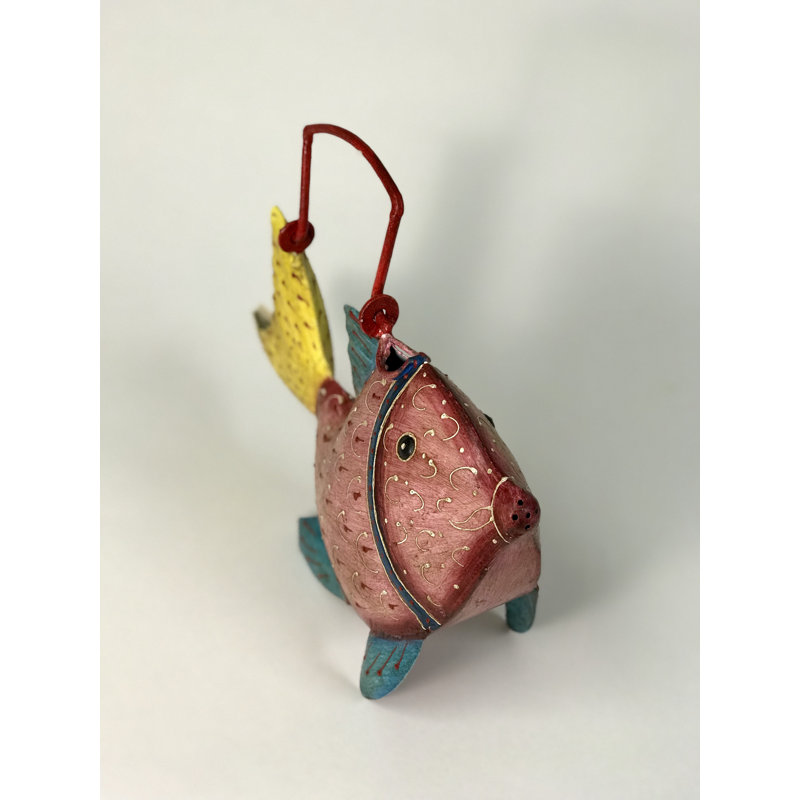 Vase de table un poisson rouge Arvizu