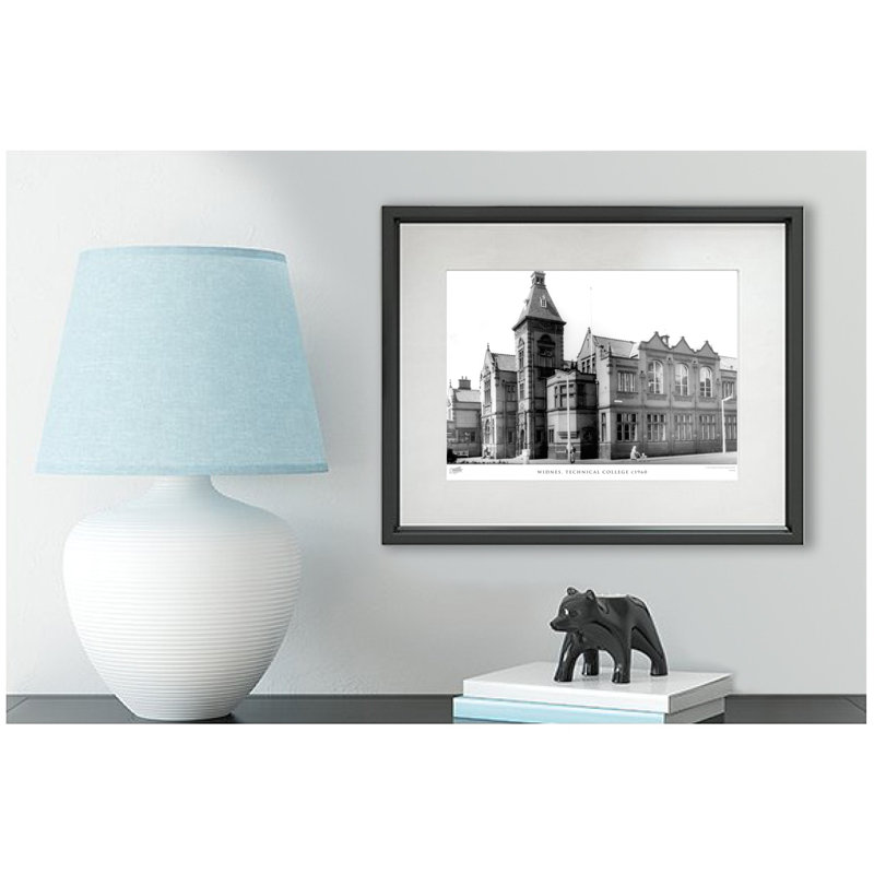 Widnes, Technical College C1960 - Single Picture Frame Print, 45cm H x 60cm W x 2.3cm D