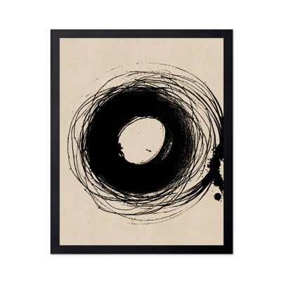 Dessin circulaire fait à la main
