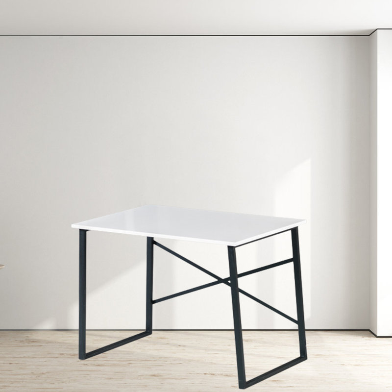 Writing Desk,Computer Desk,Home Office Desk, White/Black