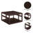 Gossett Floor Shelf Coffee Table-303322262