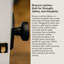 Bravura 904S-G1 Passage Memphis Lever on Beveled Rectangular Rose in Oil Rubbed Bronze-1360422455