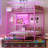 Twin Over Twin Bunk Bed With Desk And Charging Station, Metal Loft Bed, Twin Bed With Led Lights And Storage Shelves And Drawers, L-shaped Bunk Bed-1487240369