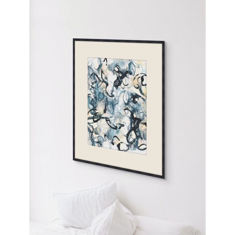Blue Minor 3 Print, 42.75" H x 35.75" W